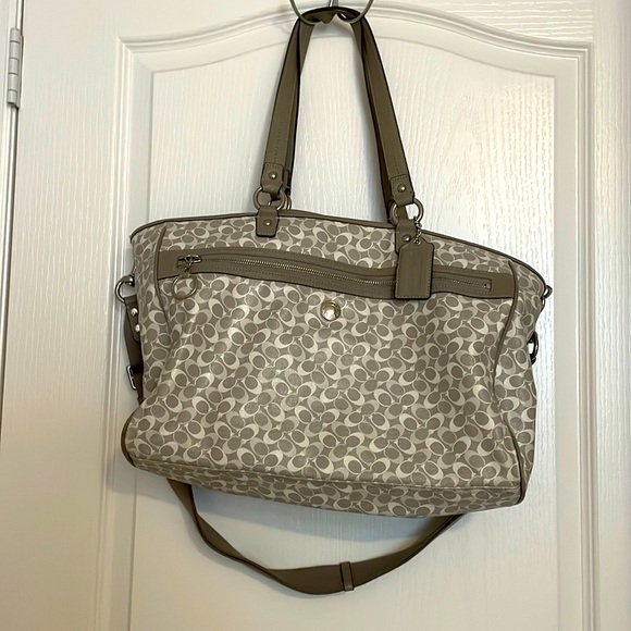 Coach Gray Tote Bag - Picture 1 of 4